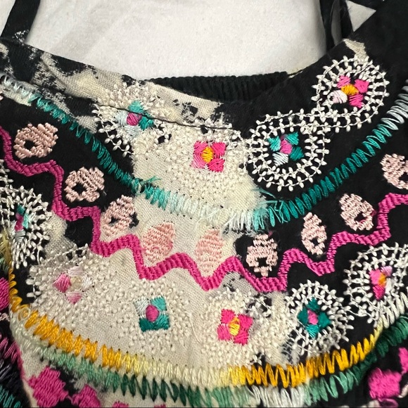 Billabong Smocked Embroidered top Maxi Dress - Picture 14 of 16